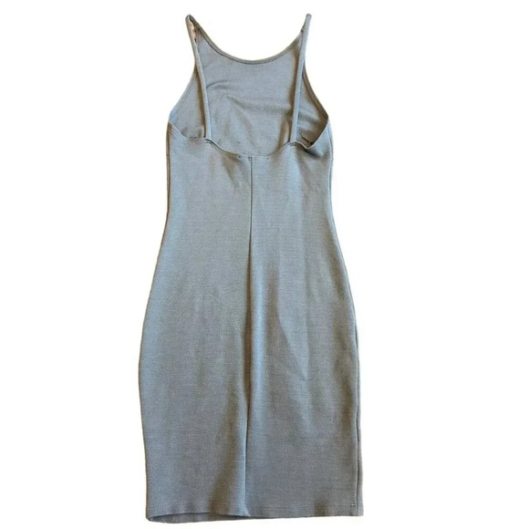 Lulus Blue Spaghetti Strap Bodycon Dress Stretch Low Back Size Medium Women's - Picture 6 of 11